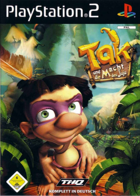 Tak Et Le Pouvoir De Juju — box-2D (DE)