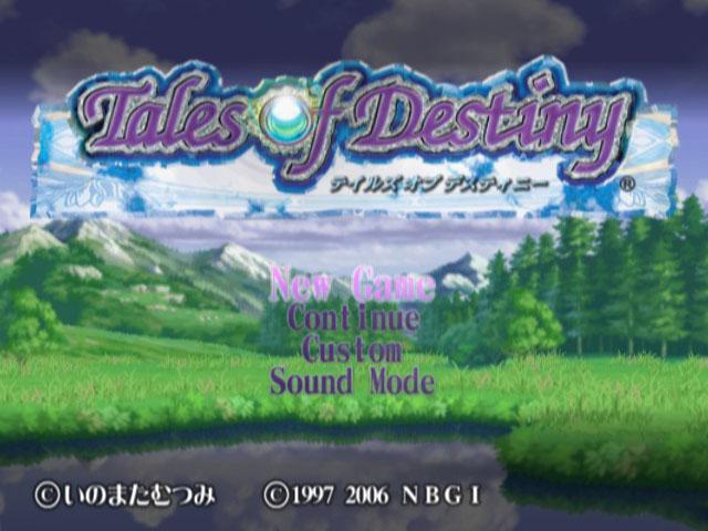Tales Of Destiny — sstitle (JP)