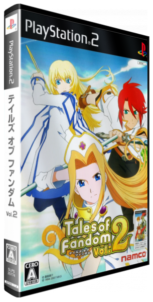 Tales Of Fandom Vol. 2 — box-3D (JP)