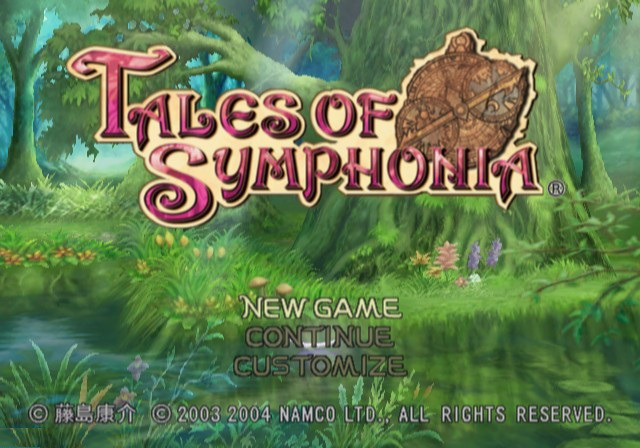 Tales Of Symphonia — sstitle (JP)