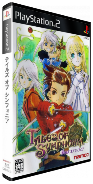 Tales Of Symphonia — box-3D (JP)