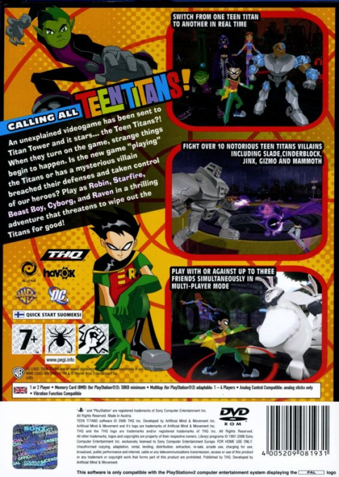 Teen Titans — box-2D-back (EU)