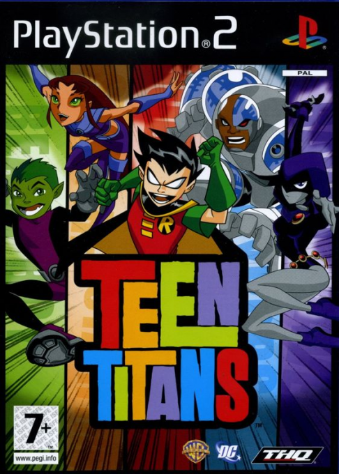 Teen Titans — box-2D (EU)