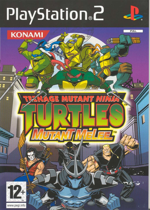 Teenage Mutant Ninja Turtles - Mutant Melee — box-2D (SP)