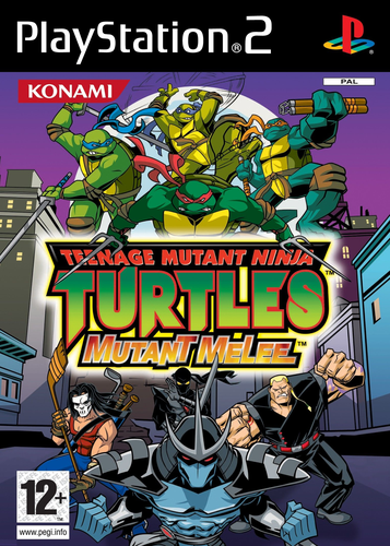Teenage Mutant Ninja Turtles - Mutant Melee box art