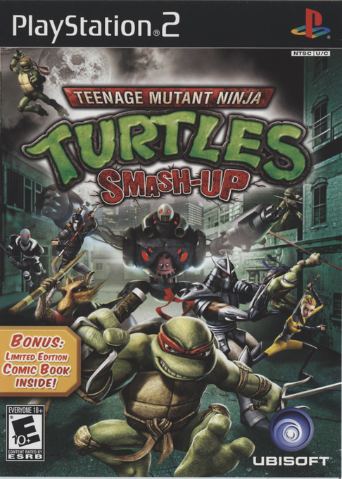 Teenage Mutant Ninja Turtles - Smash-up box art