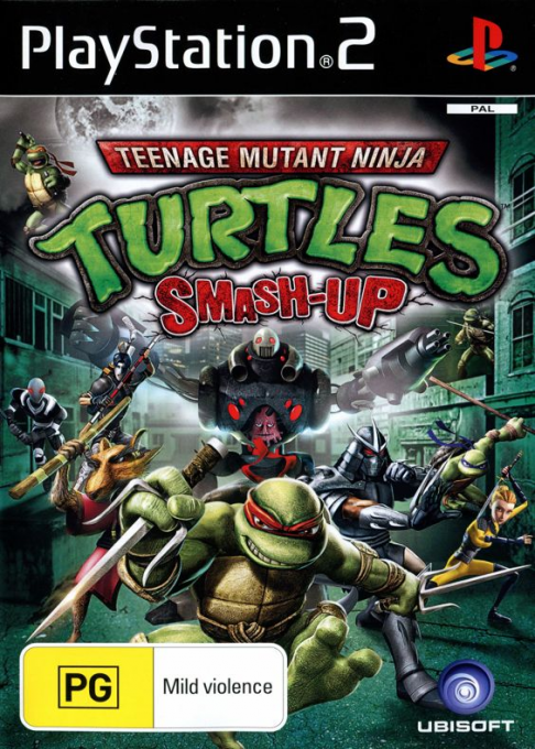 Teenage Mutant Ninja Turtles - Smash-up — box-2D (AU)