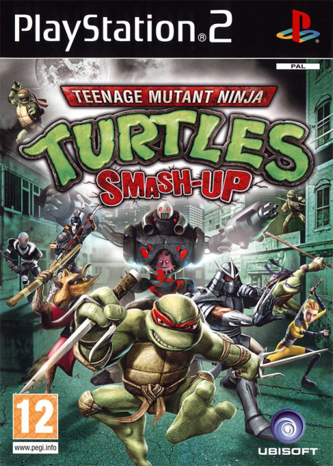 Teenage Mutant Ninja Turtles - Smash-up — box-2D (FR)