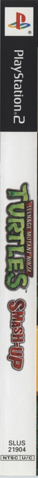 Teenage Mutant Ninja Turtles - Smash-up — box-2D-side (US)