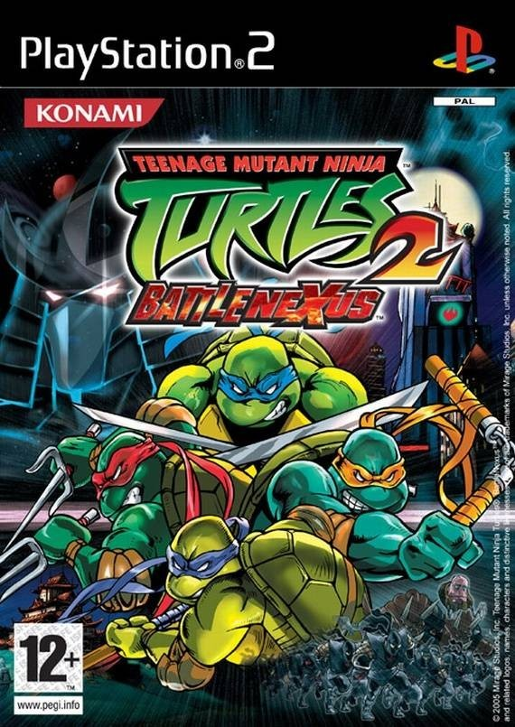 Teenage Mutant Ninja Turtles 2 - Battle Nexus — box-2D (EU)