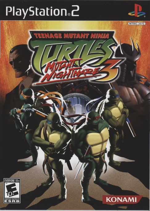 Teenage Mutant Ninja Turtles 3 - Mutant Nightmare box art