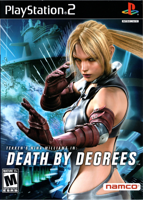 Tekken's Nina Williams In Death By Degrees box art