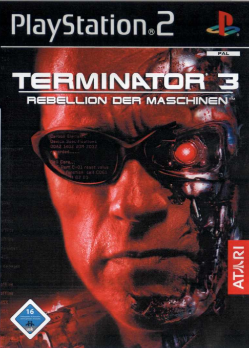 Terminator 3 - Le Soulèvement Des Machines — box-2D (DE)