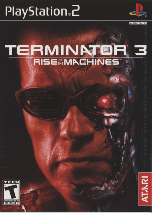 Terminator 3 - Le Soulèvement Des Machines box art