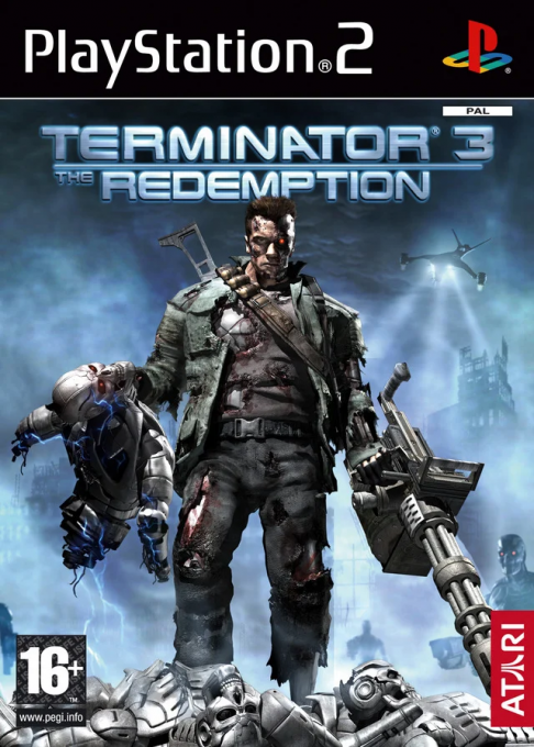Terminator 3 - The Redemption — box-2D (EU)
