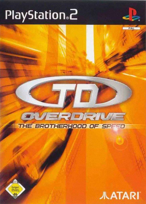 TD Overdrive - The Brotherhood of Speed — box-2D (DE)