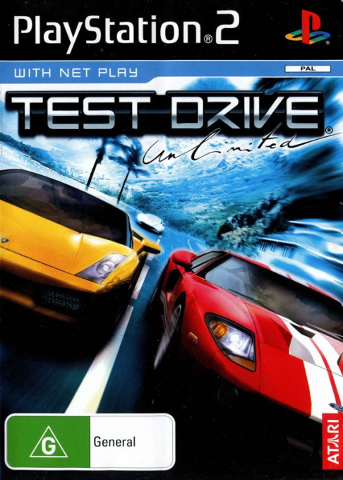 Test Drive Unlimited — box-2D (AU)