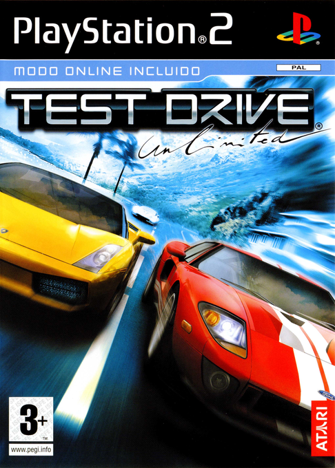 Test Drive Unlimited — box-2D (SP)