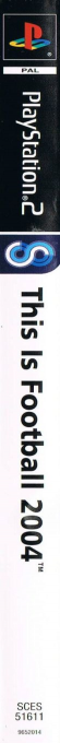 This Is Football 2004 — box-2D-side (DE)