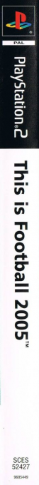 This Is Football 2005 — box-2D-side (DE)
