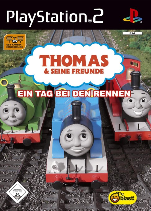 Thomas And Friends - A Day At The Races — box-2D (DE)