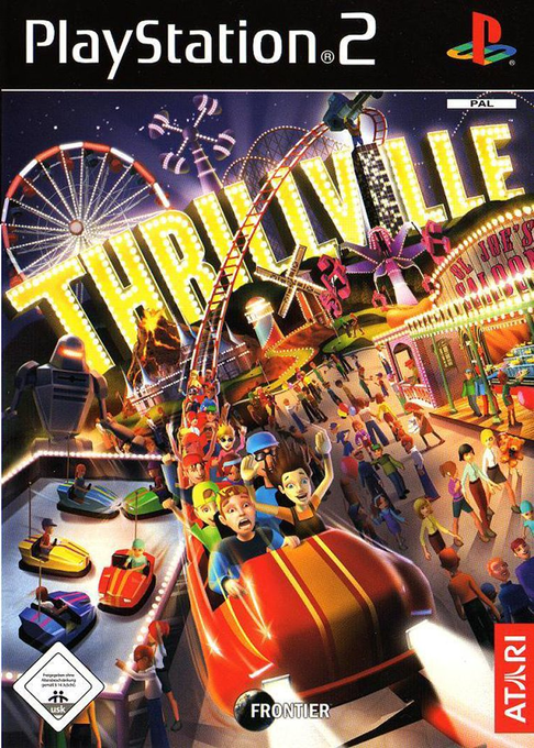 Thrillville — box-2D (DE)