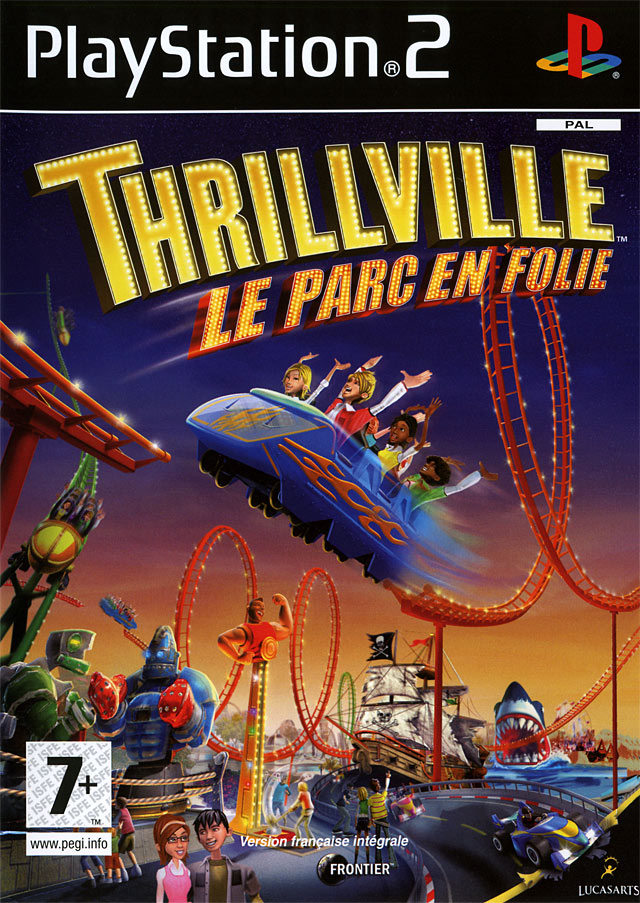 Thrillville - Le Parc En Folie — box-2D (FR)