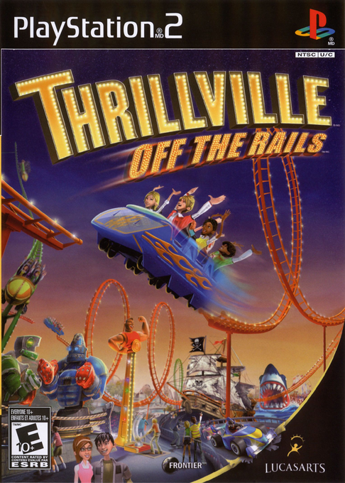 Thrillville - Le Parc En Folie box art