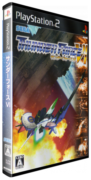 Thunder Force 6 — box-3D (JP)