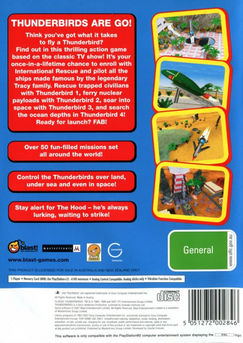 Thunderbirds — box-2D-back (AU)