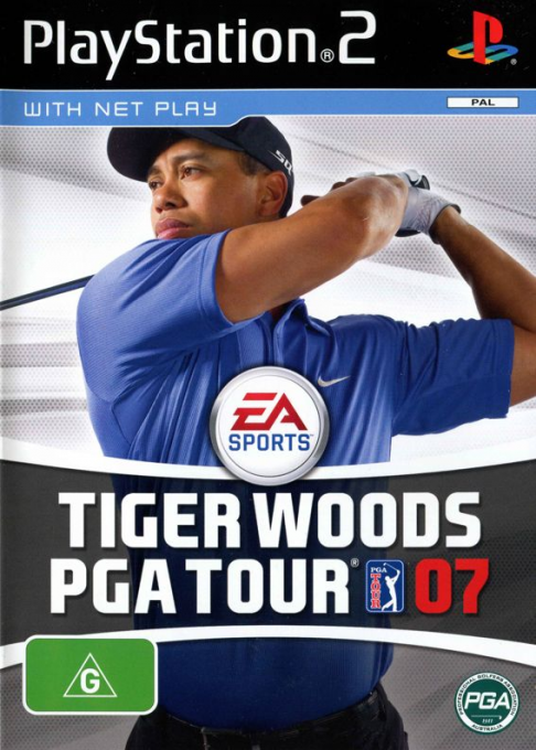 Tiger Woods Pga Tour 07 — box-2D (AU)