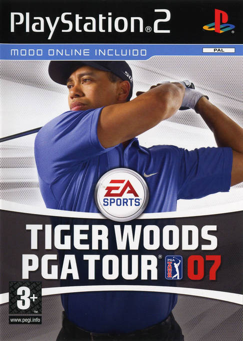 Tiger Woods Pga Tour 07 — box-2D (SP)