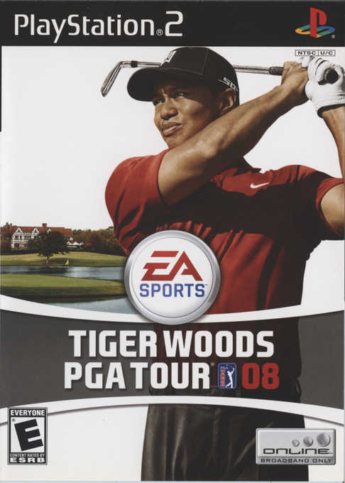 Tiger Woods Pga Tour 08 — box-2D (US)