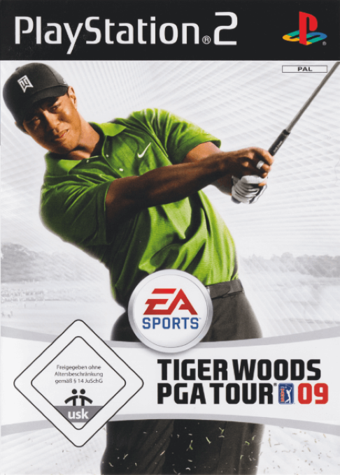 Tiger Woods Pga Tour 09 — box-2D (DE)