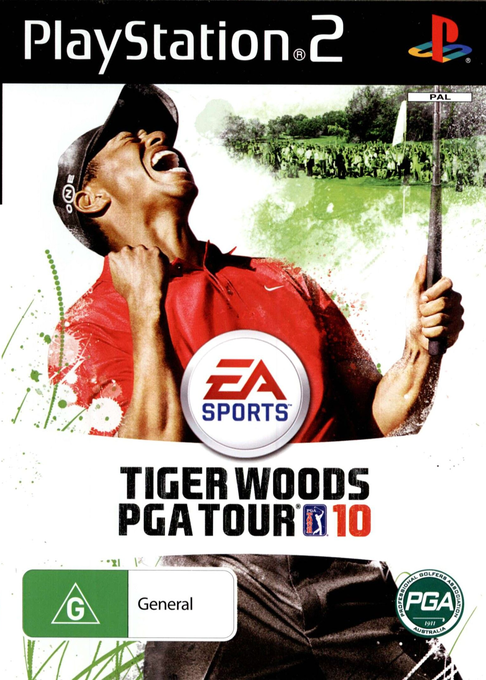 Tiger Woods Pga Tour 10 — box-2D (AU)