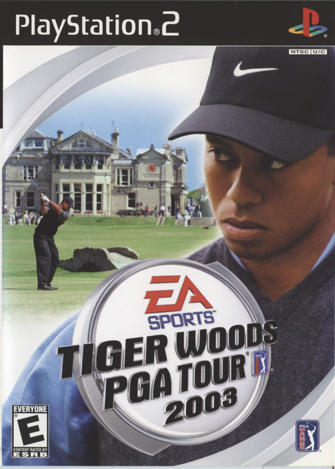 Tiger Woods PGA Tour 2003 box art