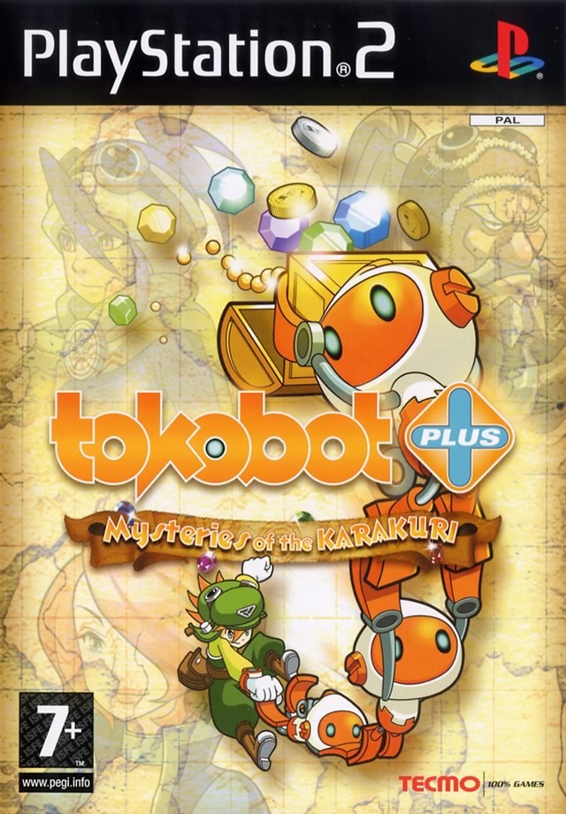 Tokobot Plus - Mysteries Of The Karakuri — box-2D (EU)