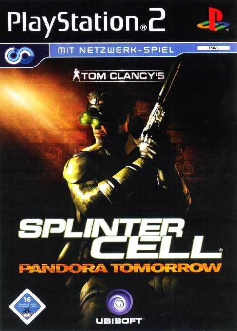 Tom Clancy's Splinter Cell - Pandora Tomorrow — box-2D (DE)