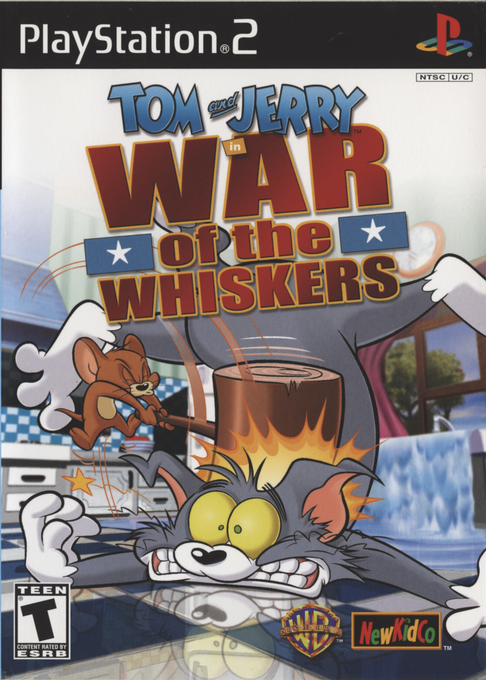 Tom And Jerry In War Of The Whiskers box art