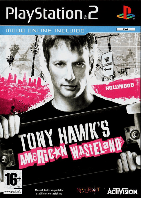 Tony Hawk's American Wasteland — box-2D (SP)