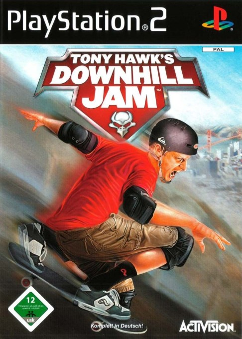 Tony Hawk's Downhill Jam — box-2D (DE)