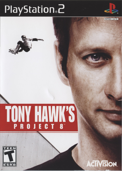 Tony Hawk's Project 8 box art