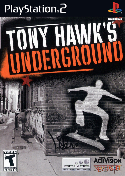 Tony Hawk's Underground box art