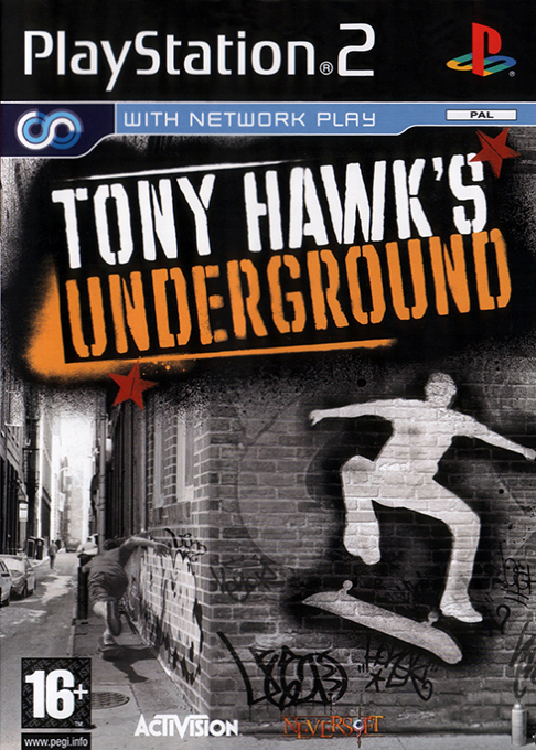 Tony Hawk's Underground — box-2D (EU)