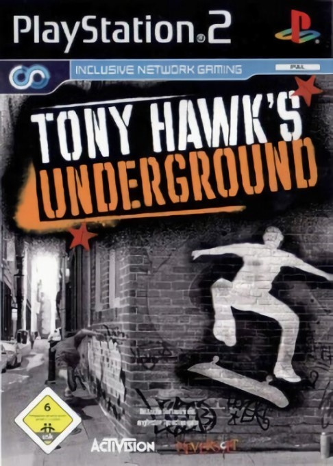Tony Hawk's Underground — box-2D (DE)