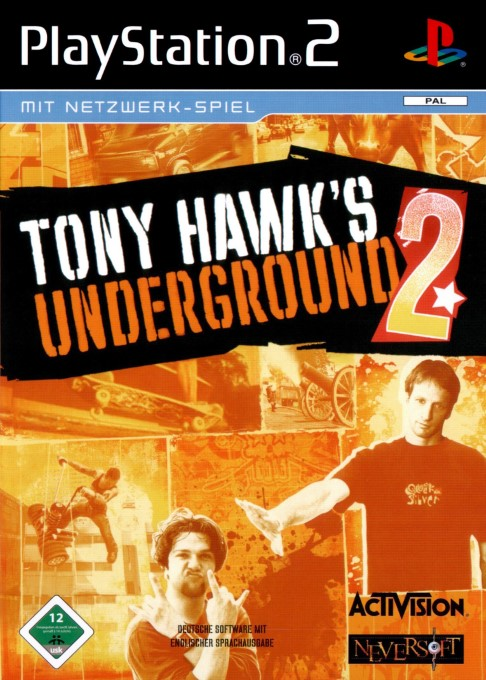 Tony Hawk's Underground 2 — box-2D (DE)