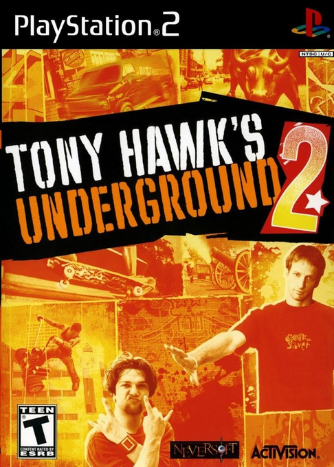 Tony Hawk's Underground 2 box art