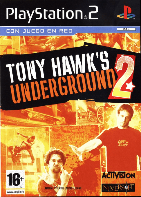Tony Hawk's Underground 2 — box-2D (SP)