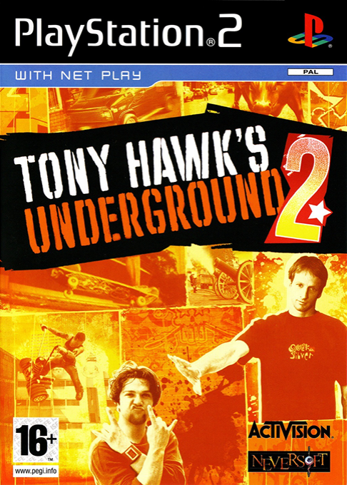 Tony Hawk's Underground 2 — box-2D (EU)