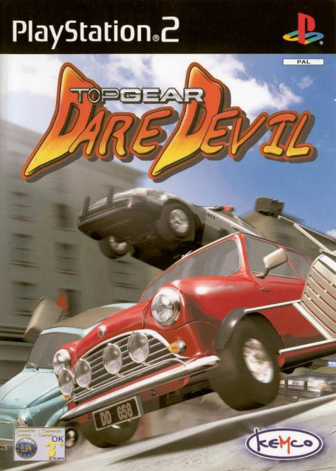 Top Gear Dare Devil — box-2D (EU)